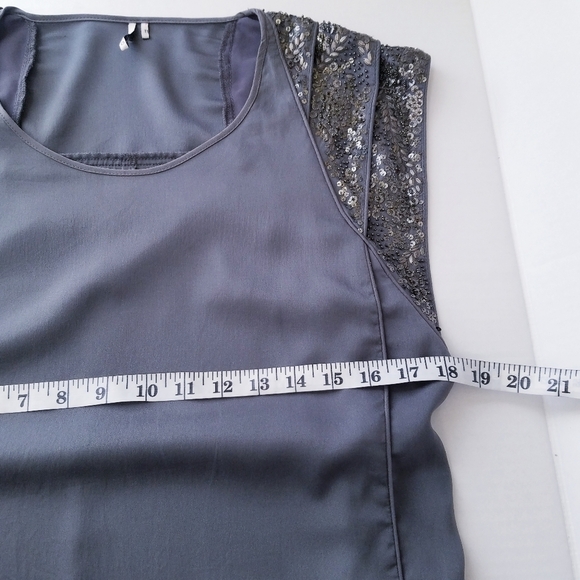 IRO‎ | Azad silk Jeweled Mini dress S - Picture 4 of 11